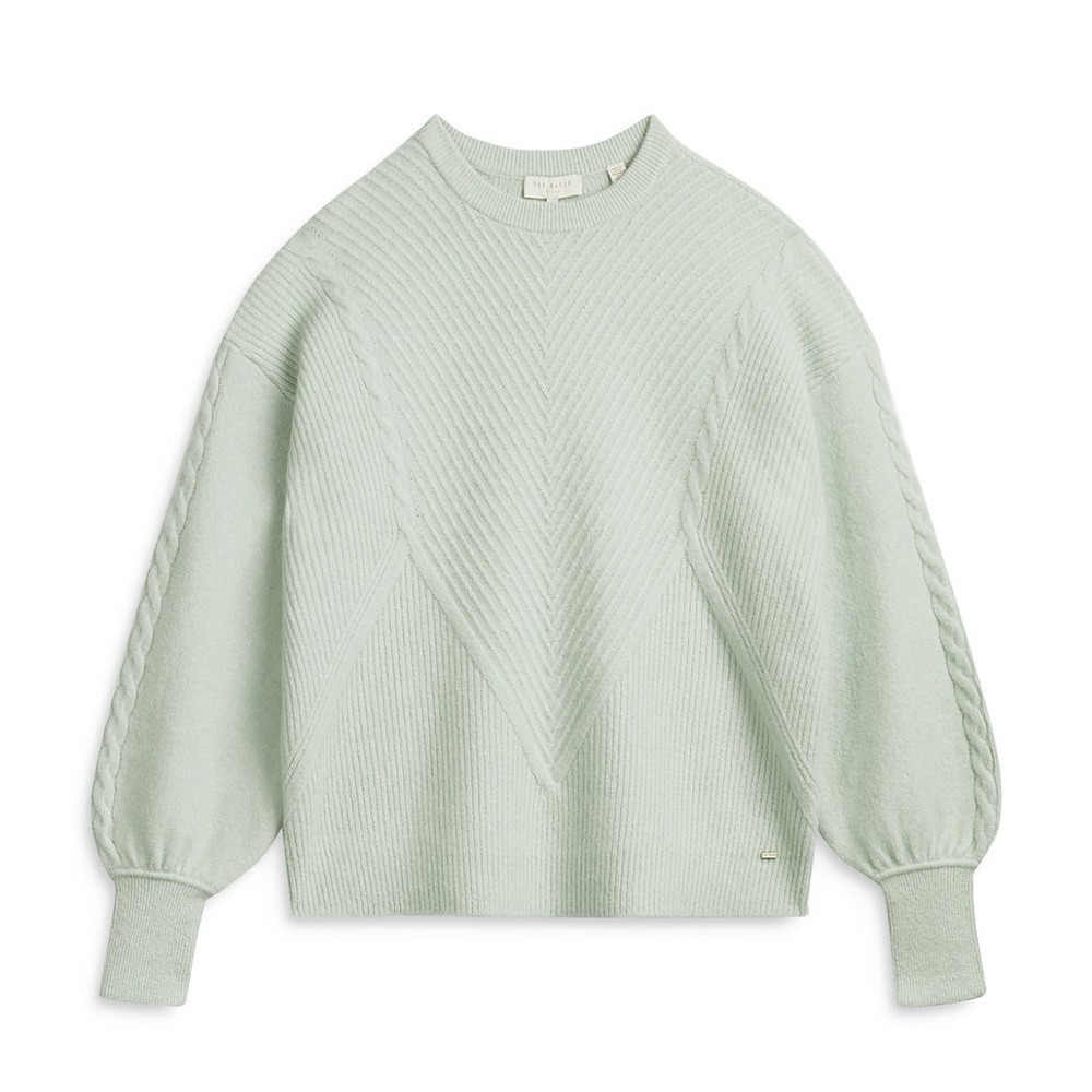 Ted Baker Chevron Ribbed Sweater